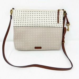 COPY - Fossil Emma Heart Print Crossbody Bag